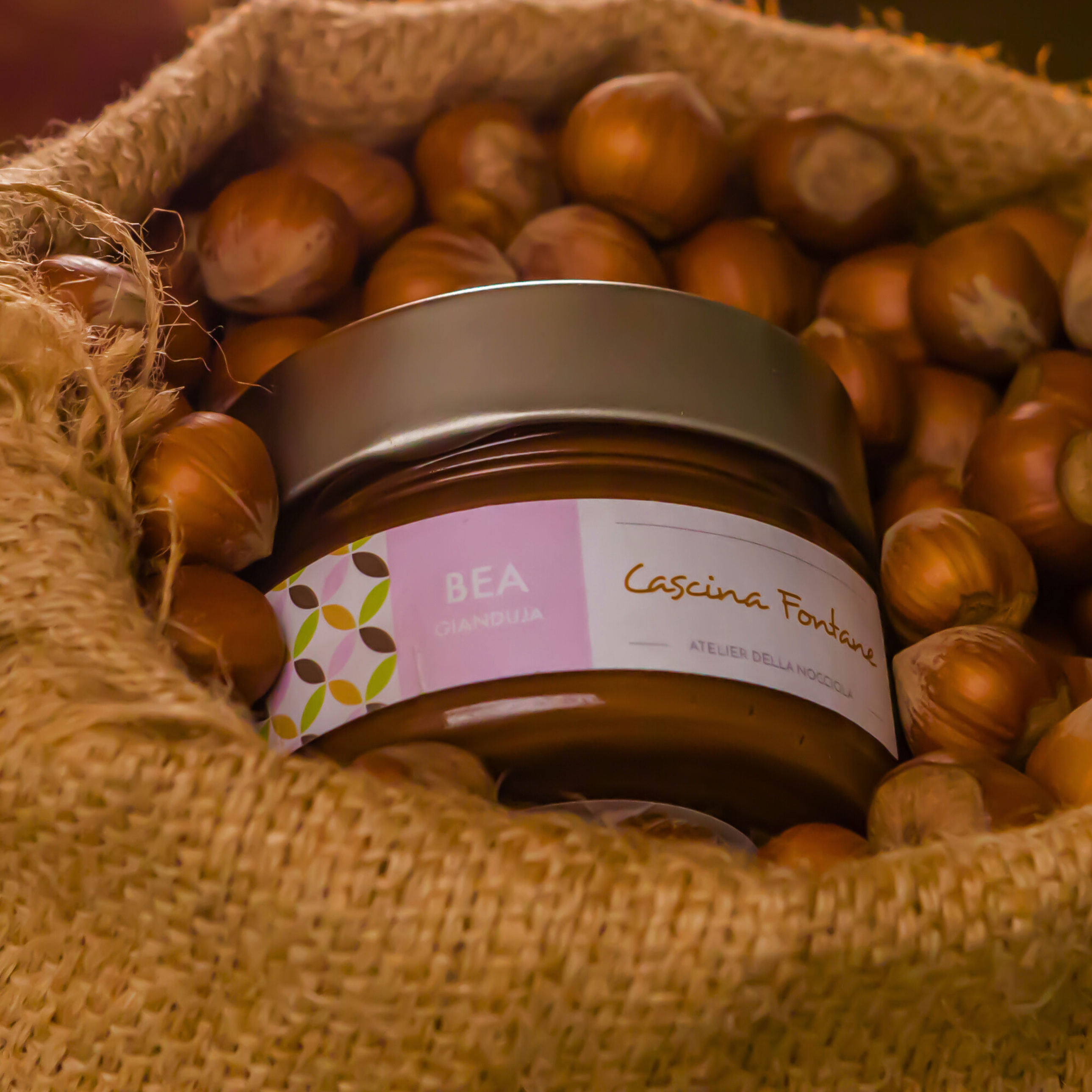 Crema di Nocciola Spalmabile Gianduja - "Bea"