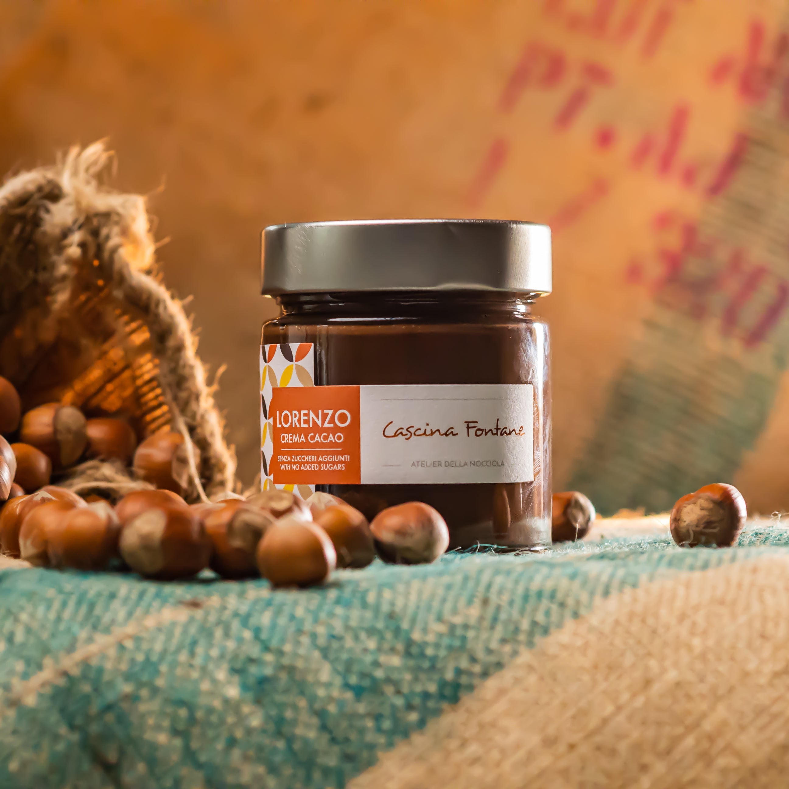 Crema di Nocciola Spalmabile senza zuccheri aggiunti - "Lorenzo"