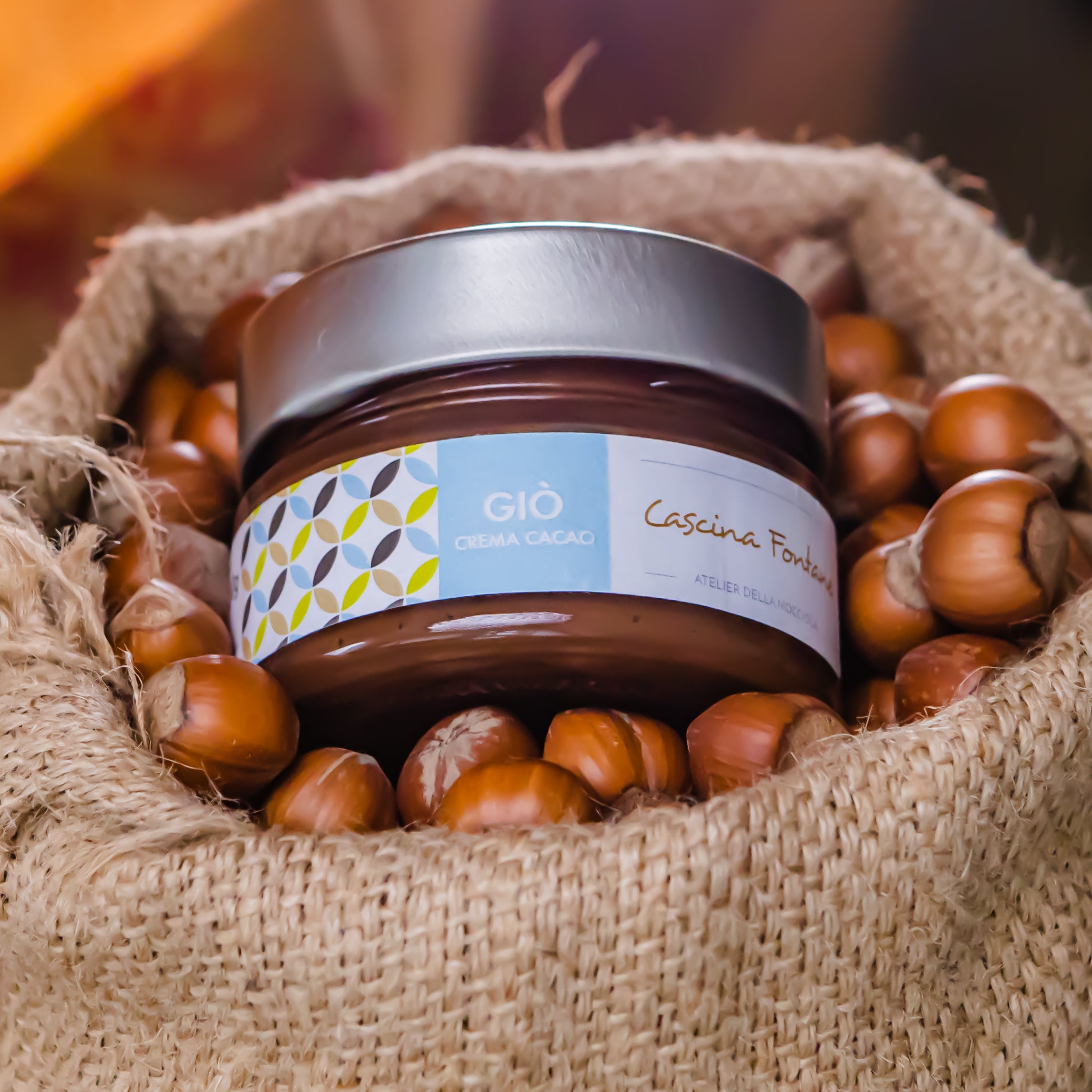 Crema di Nocciola Spalmabile Cacao - "Giò"