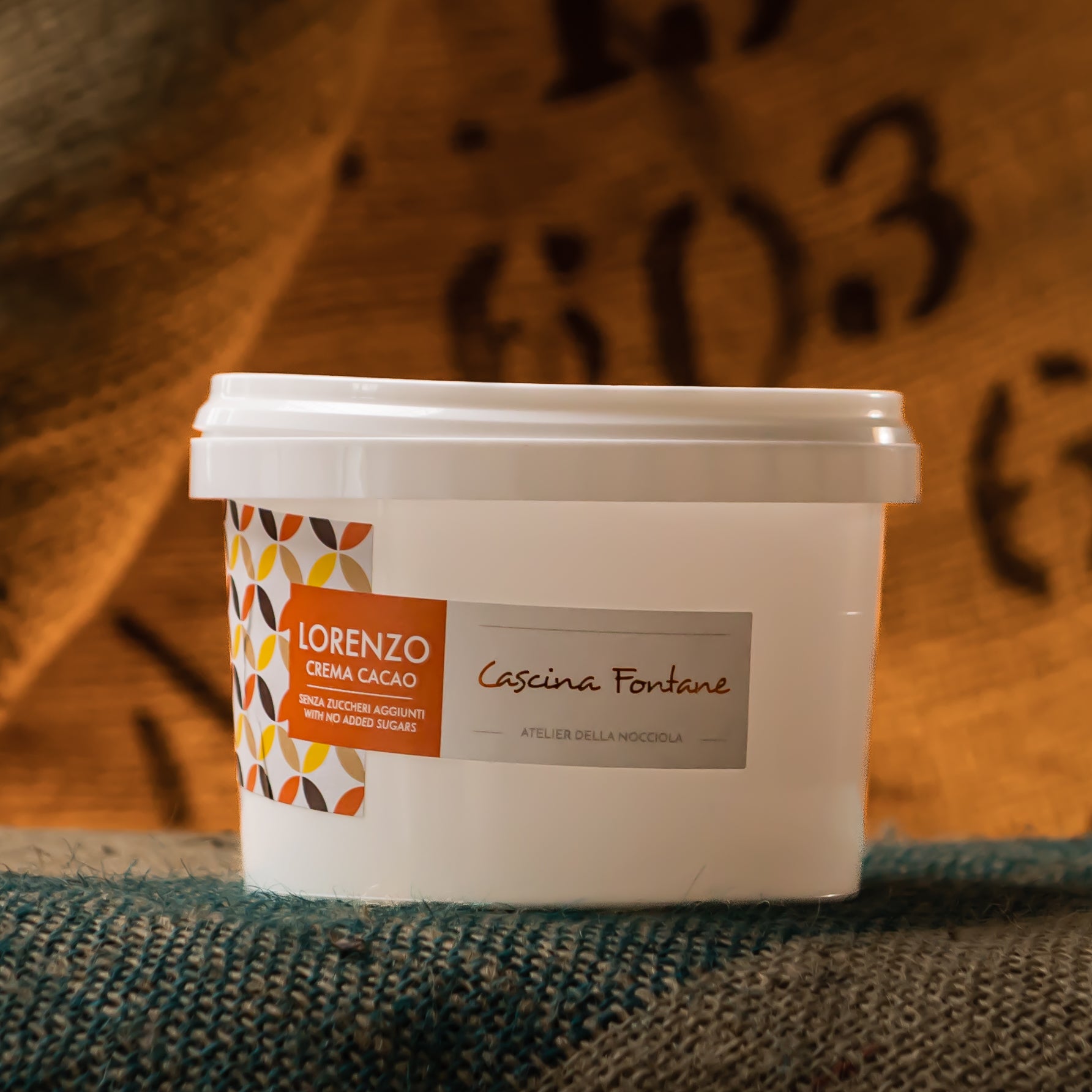 Crema di Nocciola Spalmabile senza zuccheri aggiunti - "Lorenzo"